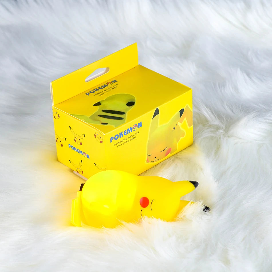 Pikachu LED Night Light: Kawaii Bedroom Decor.