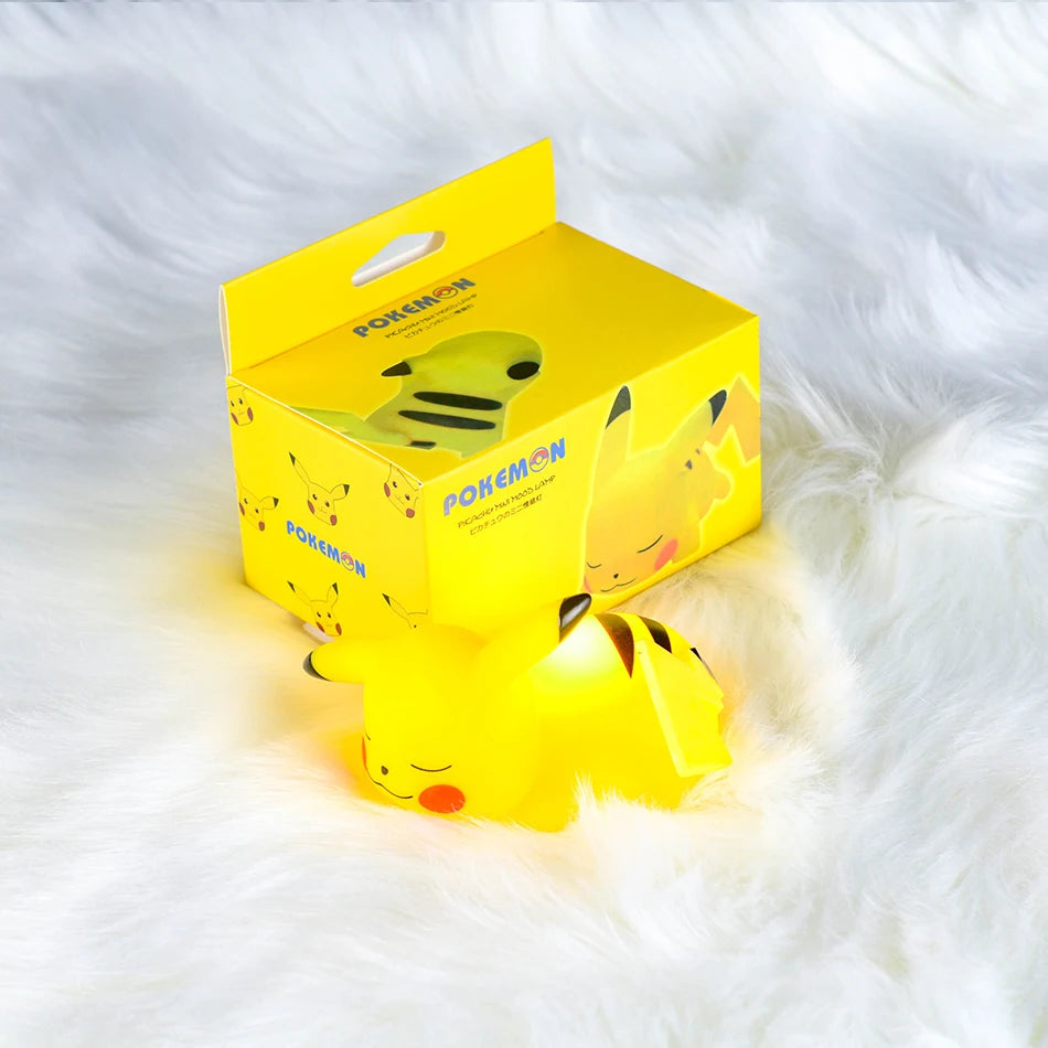 Pikachu LED Night Light: Kawaii Bedroom Decor.