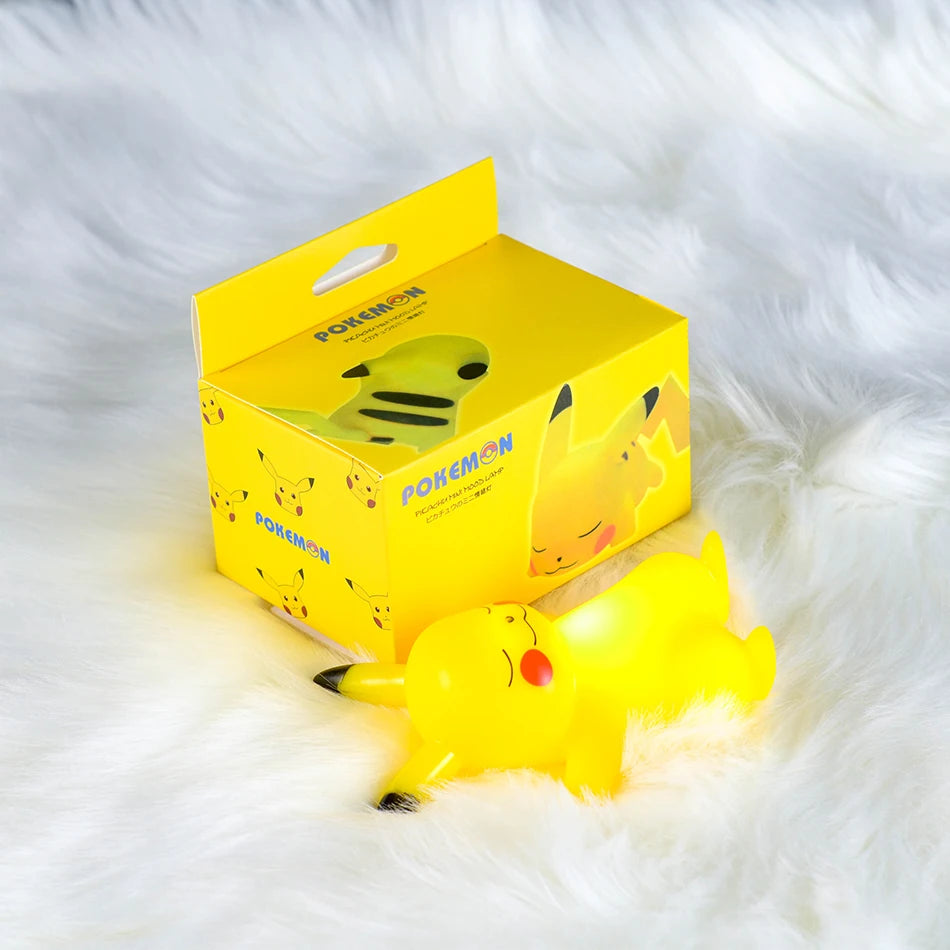 Pikachu LED Night Light: Kawaii Bedroom Decor.